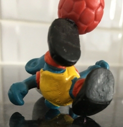 Schtroumpf footballeur - photo