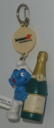 Schtroumpf bouteille de champagne - photo