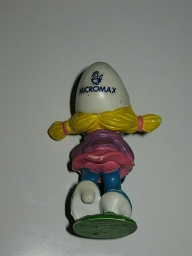 Schtroumpfette écolière - photo