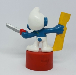 Schtroumpf menuisier - photo