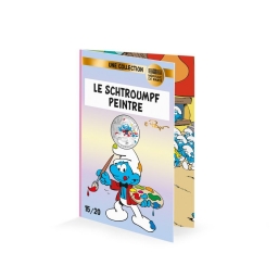 Pièce en argent 10€ - Schtroumpf Peintre - photo