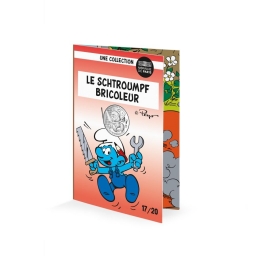 Pièce en argent 10€ - Schtroumpf bricoleur - photo