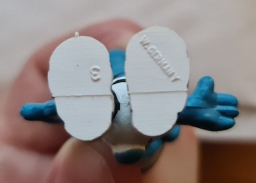 Schtroumpf prisonnier - photo