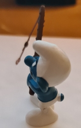 Schtroumpf pêcheur - photo