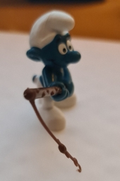 Schtroumpf pêcheur - photo