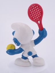 Schtroumpf joueur de tennis - photo