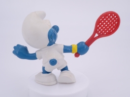 Schtroumpf tennisman - photo