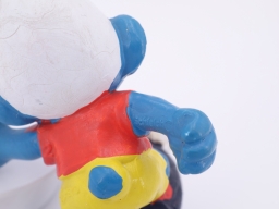 Schtroumpf footballeur - photo