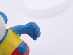 Schtroumpf footballeur - photo