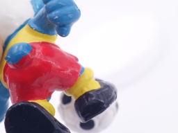 Schtroumpf footballeur - photo