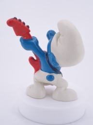 Schtroumpf guitariste - photo