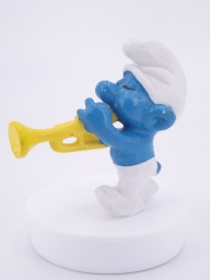 Schtroumpf à la trompette - photo