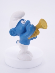 Schtroumpf à la trompette - photo