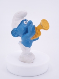 Schtroumpf à la trompette - photo