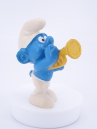 Schtroumpf à la trompette - photo