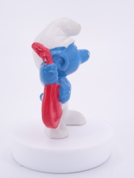 Schtroumpf au luth - photo