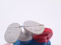 Schtroumpf au luth - photo