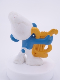 Schtroumpf avec harpe - photo