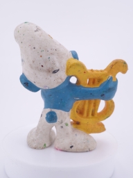 Schtroumpf avec harpe - photo