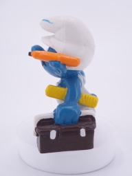 Schtroumpf bricoleur - photo