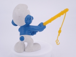 Schtroumpf pêcheur - photo