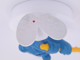 Schtroumpf pêcheur - photo