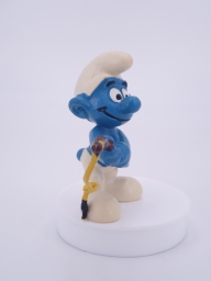 Schtroumpf pêcheur - photo