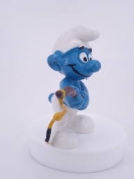 Schtroumpf pêcheur - photo