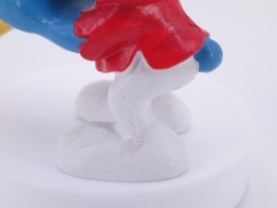 Schtroumpf avec flûte - photo