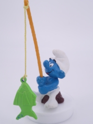Schtroumpf pêcheur - photo