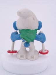 Schtroumpf skieur - photo