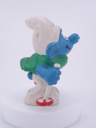 Schtroumpf skieur - photo