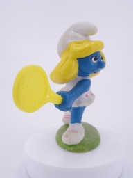 Schtroumpfette joueuse de tennis - photo