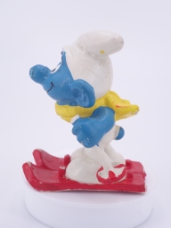 Schtroumpf skieur - photo