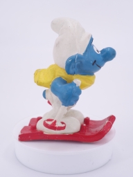 Schtroumpf skieur - photo