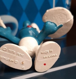 Schtroumpf peintre/artiste - photo