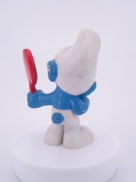 Schtroumpf coquet avec miroir - photo