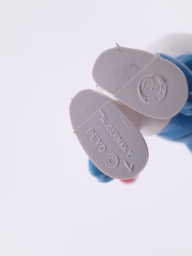 Schtroumpf coquet avec miroir - photo