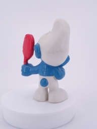 Schtroumpf coquet avec miroir - photo