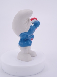 Schtroumpf coquet avec miroir - photo