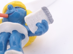 Schtroumpfette secrétaire - photo