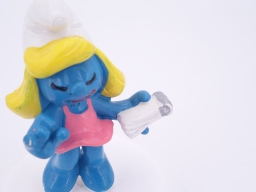 Schtroumpfette secrétaire - photo