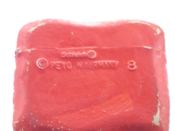 Schtroumpf assis sur un coussin - photo