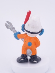 Schtroumpf en tenue de plongée / plongeur - photo