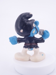 Schtroumpf policier - photo