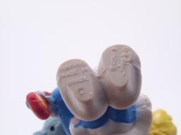 Schtroumpfette avec bébé - photo