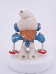 Schtroumpf skieur - photo