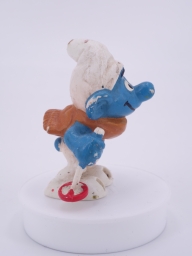 Schtroumpf skieur - photo