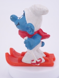 Schtroumpf skieur - photo