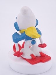 Schtroumpf skieur - photo